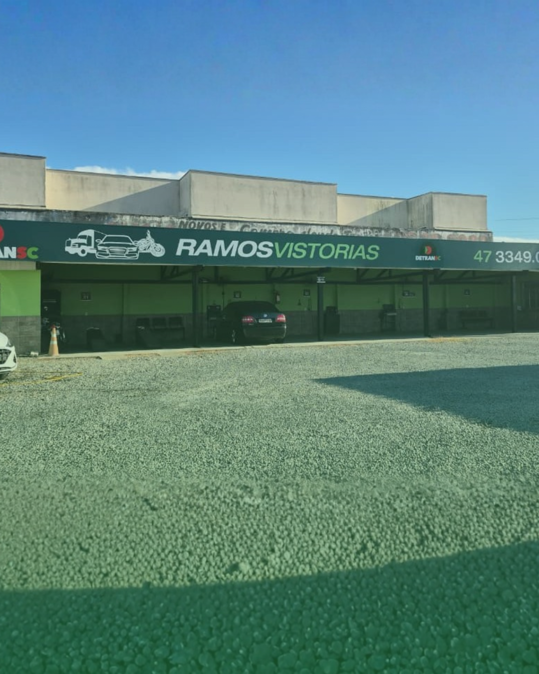 Fachada da Ramos Vistorias — Matriz São João, Itajaí